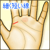細く短い線