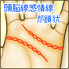 知能線と感情線が鎖状
