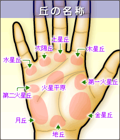 丘の名称