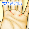 金星環が大きく途切れる
